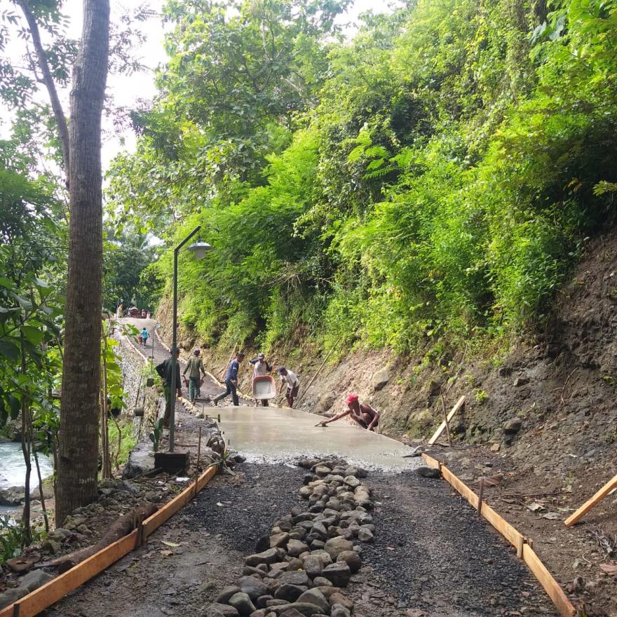 Pemerintah Kalurahan Hargorejo Laksanakan Pembangunan Infrastruktur di Selo Barat dan Gunung Rego